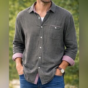 Tommy Bahama Jeans Island Crafted Button Down Shirt Mens Sz 2XL